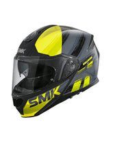 SMK GULLWING TOURLEADER DECORADO MA646 Moto Modular Capacete Mate